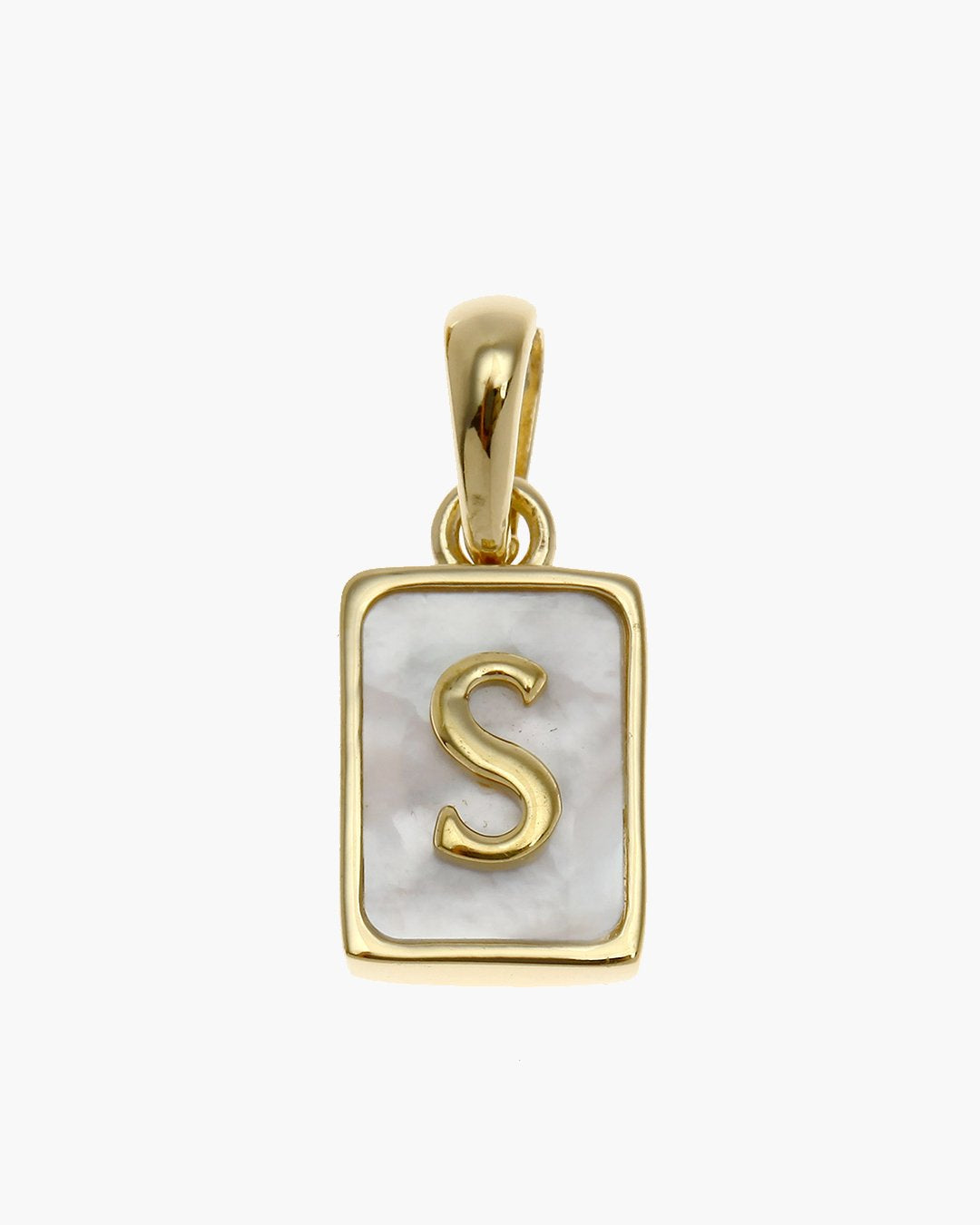 Love Letter Pearl Pendant Gold