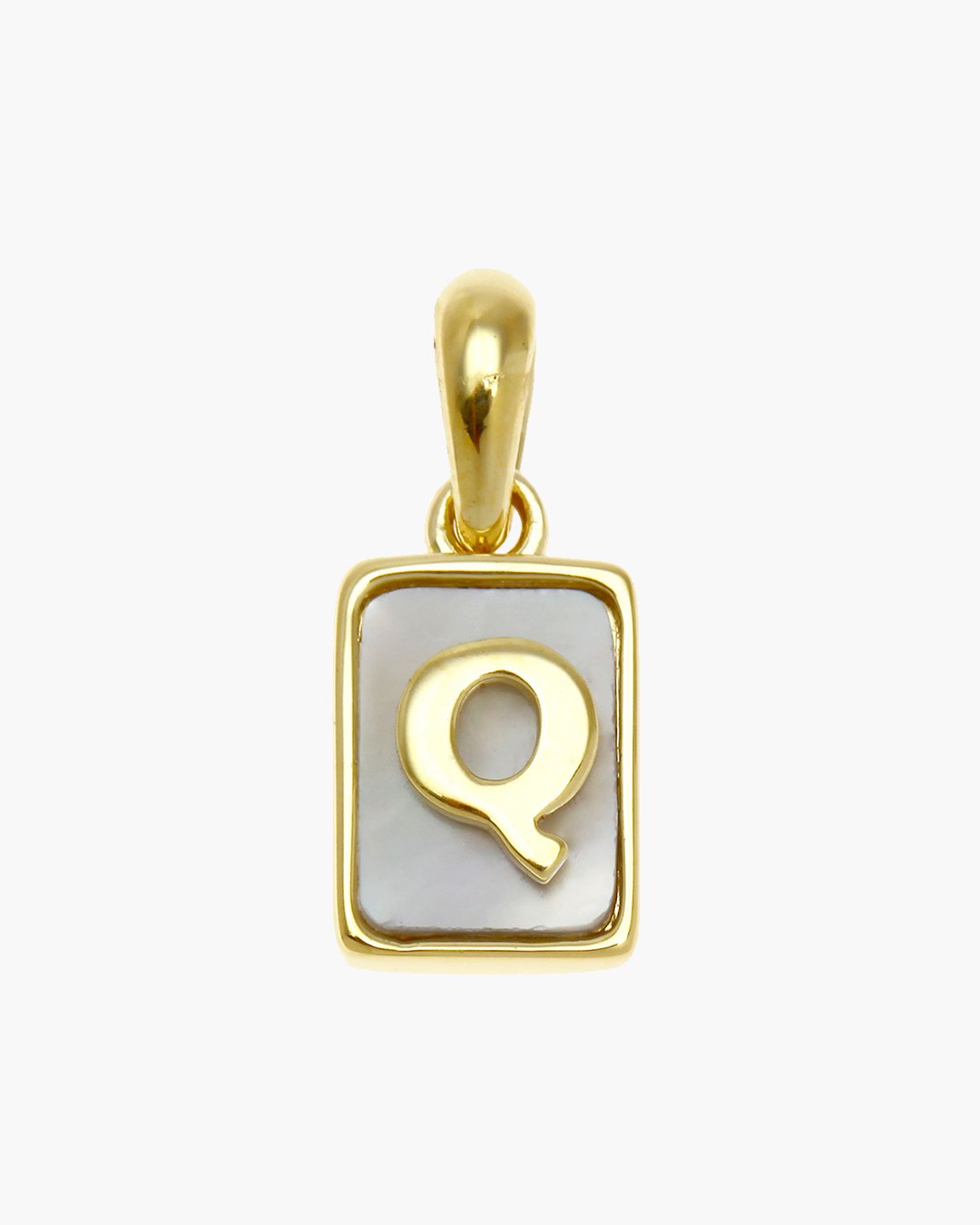 Love Letter Pearl Pendant Gold