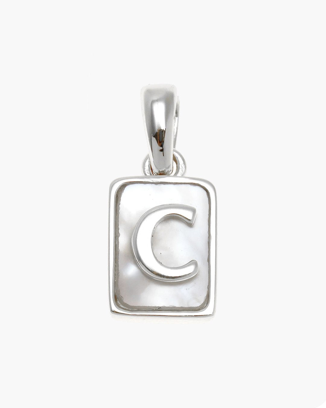 Love Letter Pearl Pendant Silver