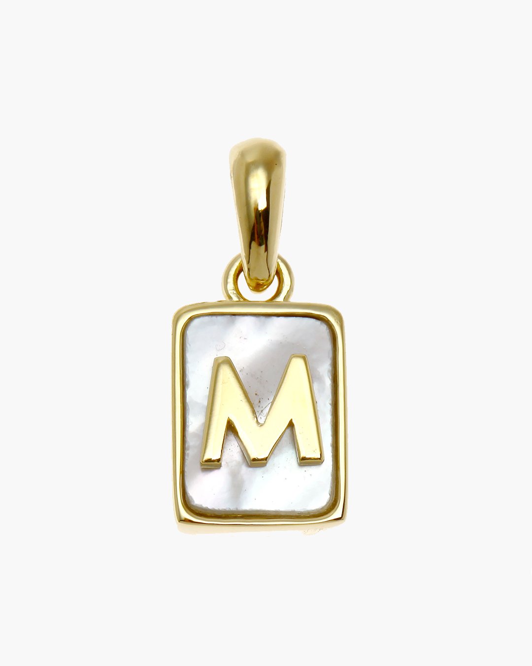 Love Letter Pearl Pendant Gold