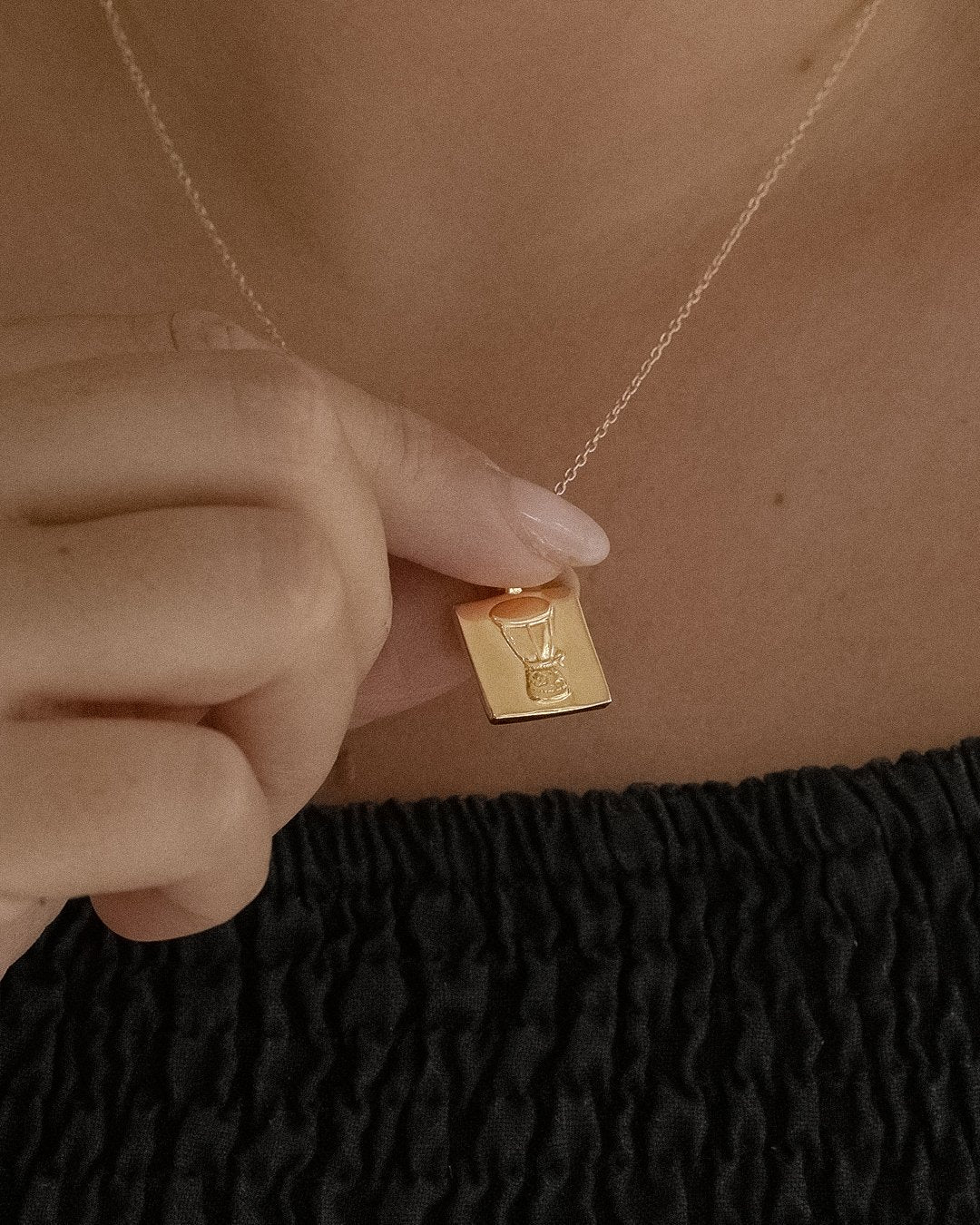 Drum Necklace