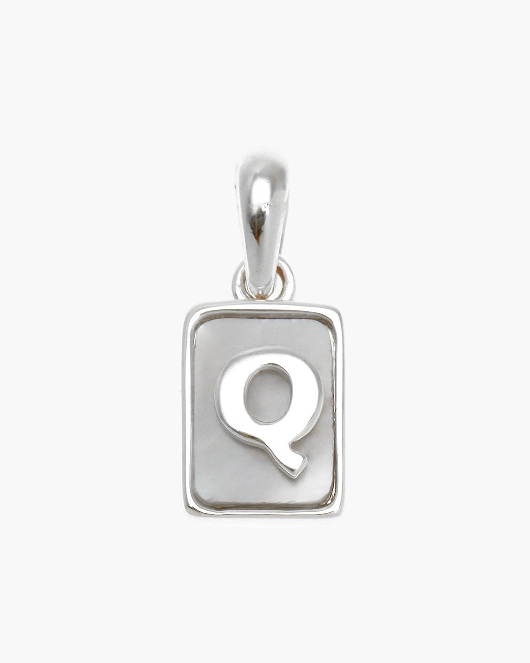 Love Letter Pearl Pendant Silver