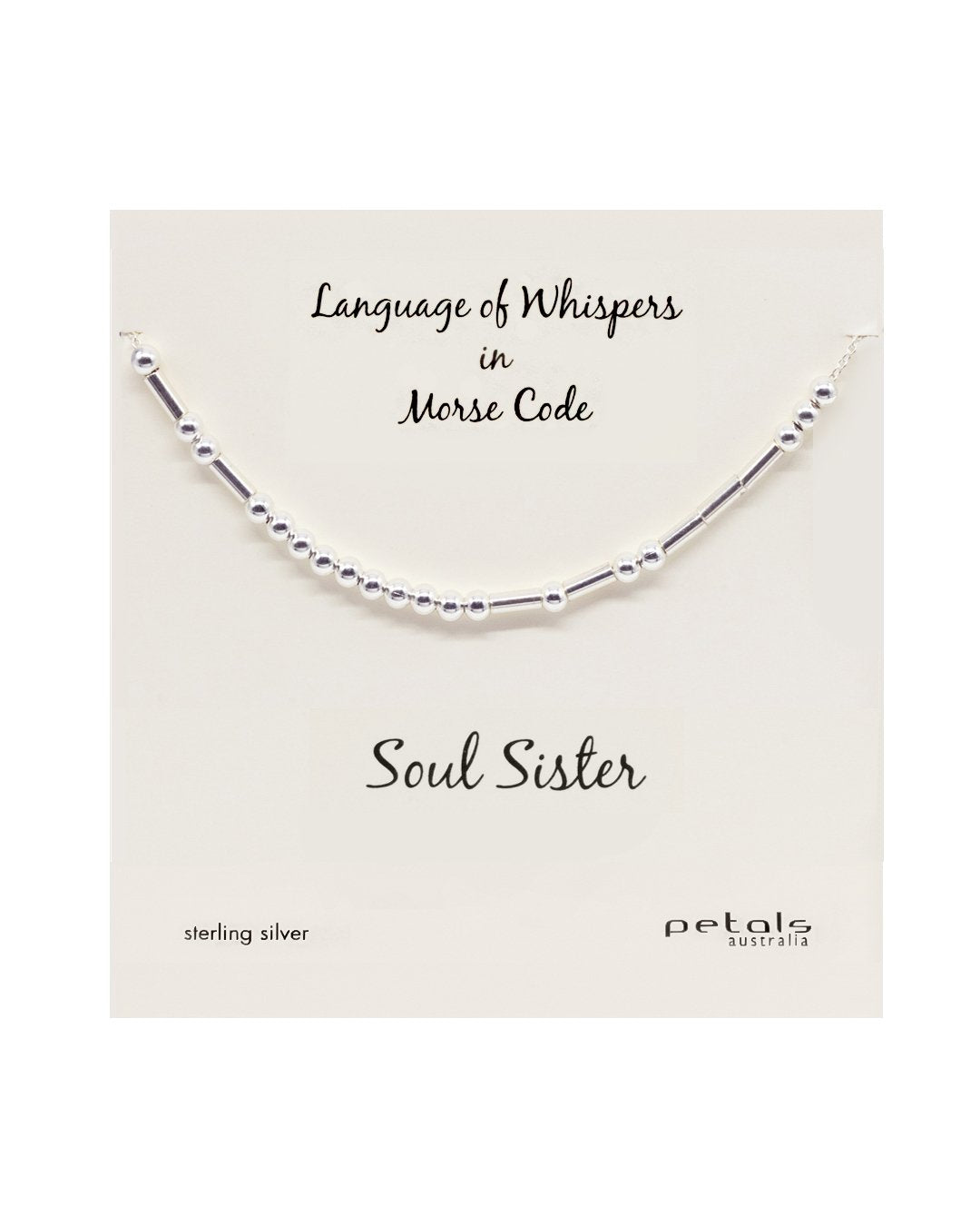 Soul Sister Morse Code Bracelet