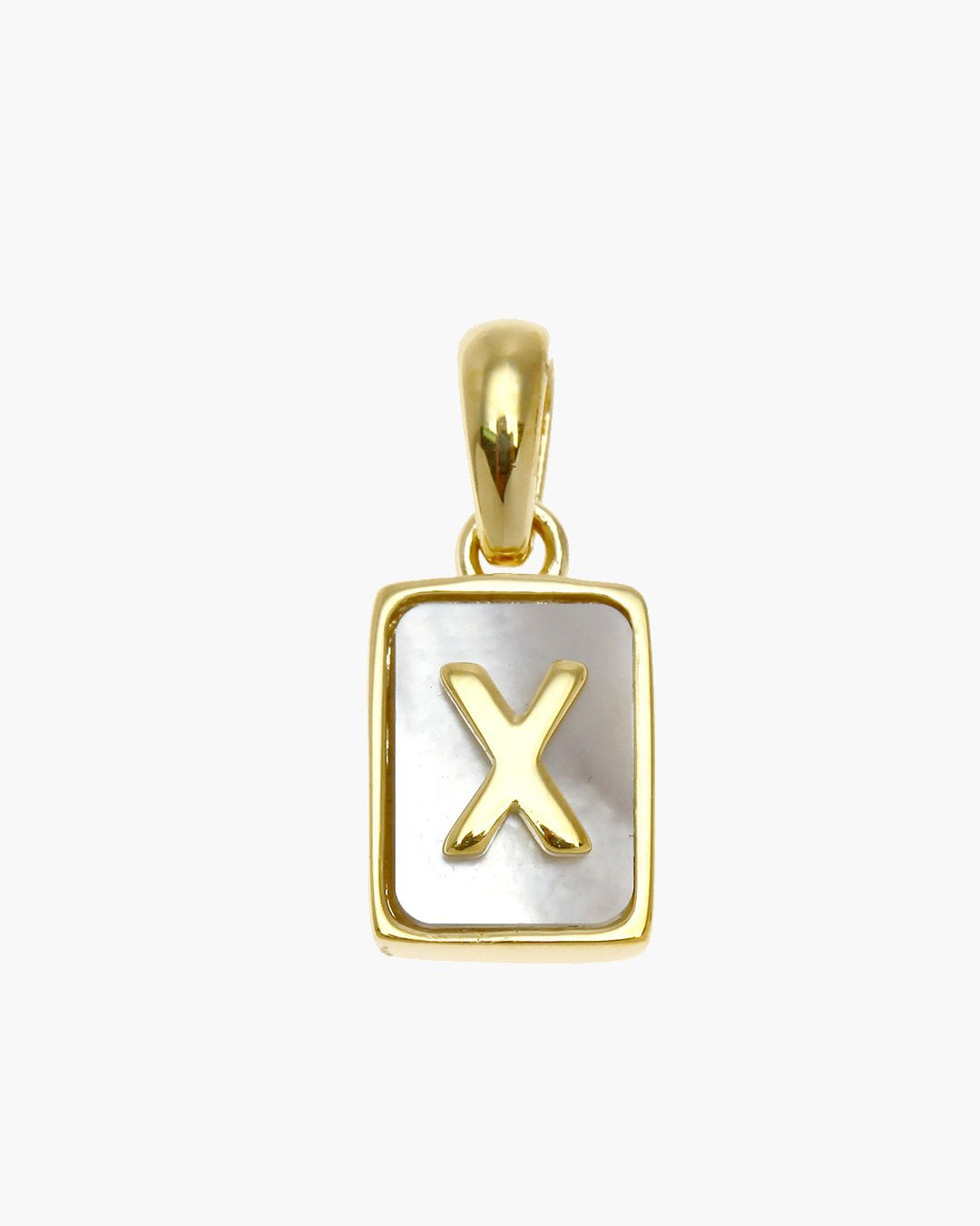 Love Letter Pearl Pendant Gold