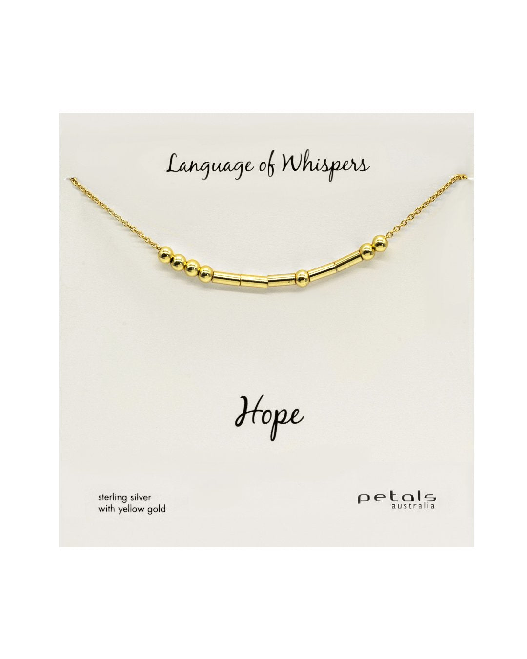 Hope Morse Code Bracelet