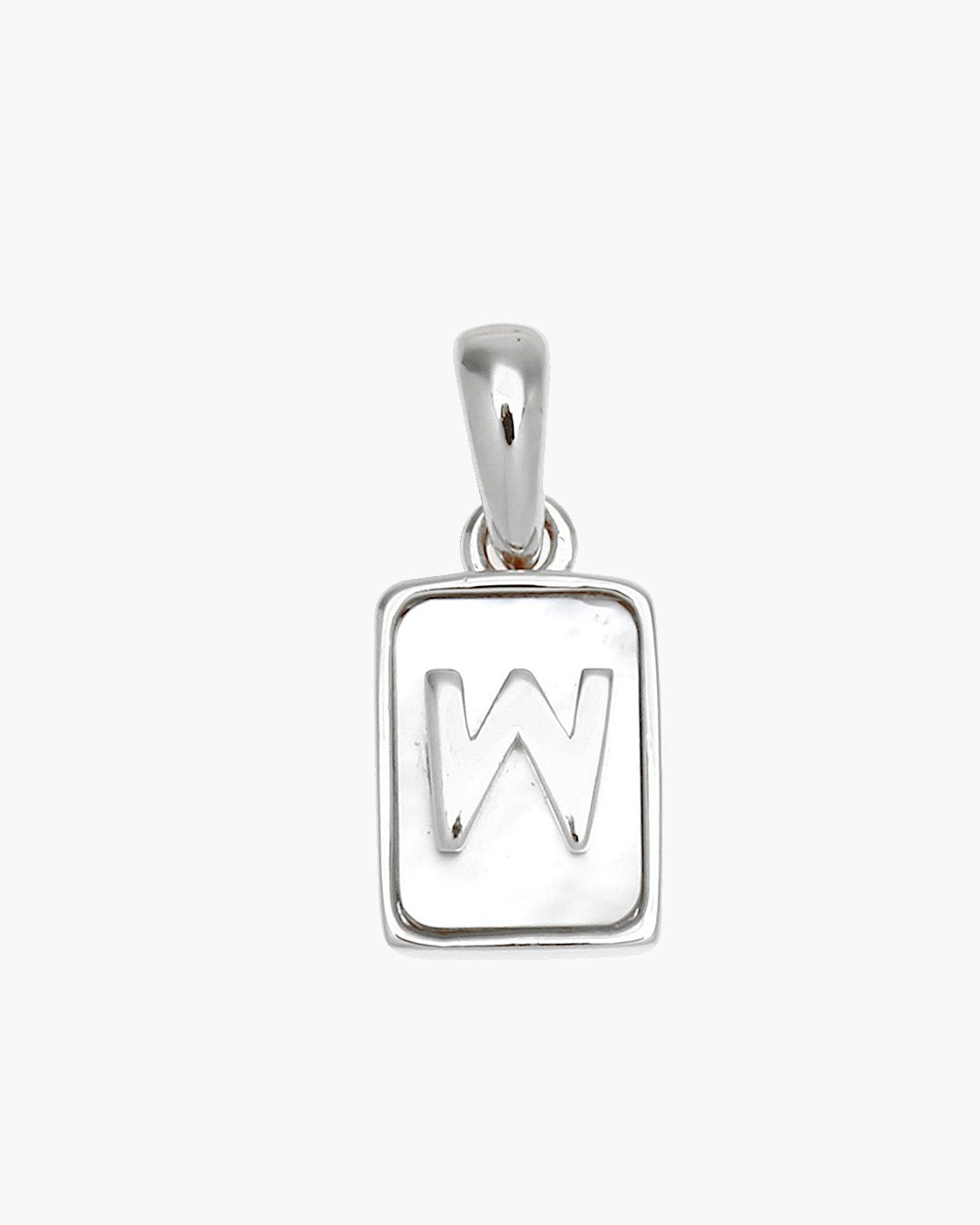 Love Letter Pearl Pendant Silver