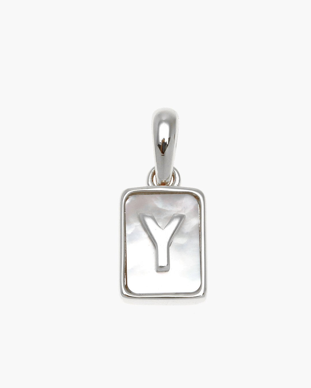 Love Letter Pearl Pendant Silver