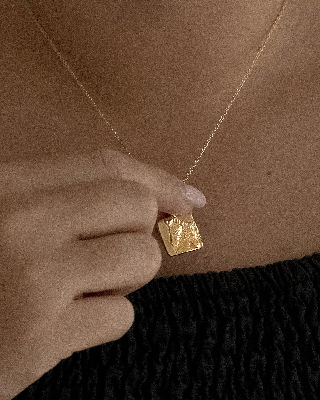 Zebra Necklace