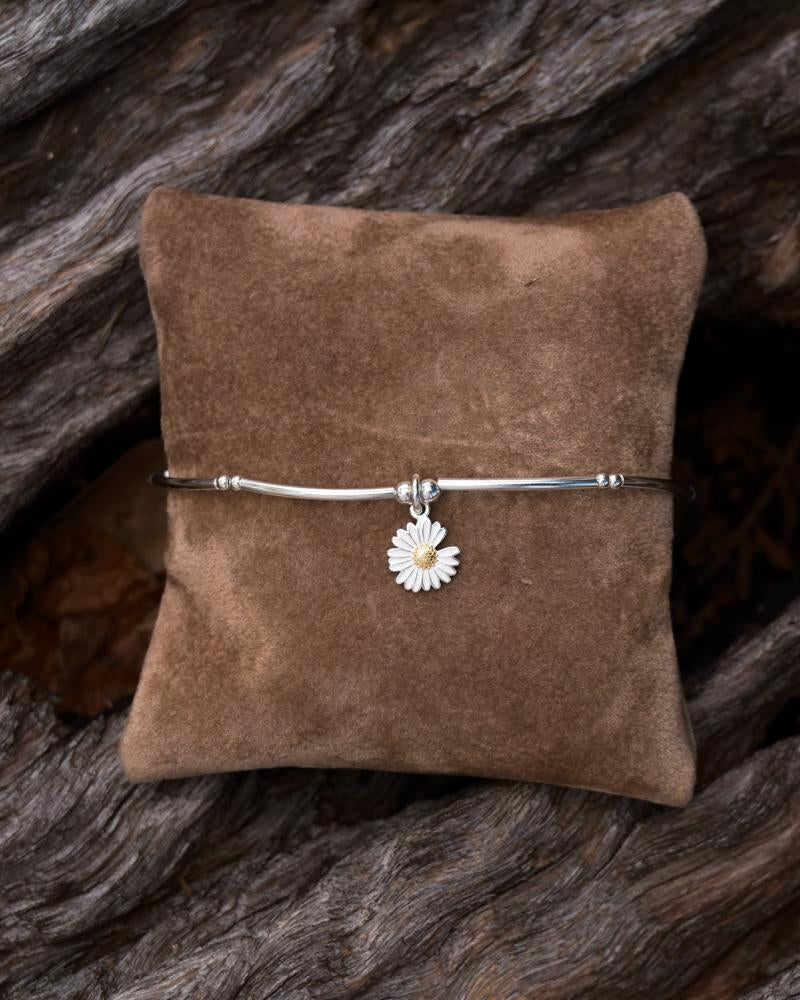 Silver- New 4 Bar Flower