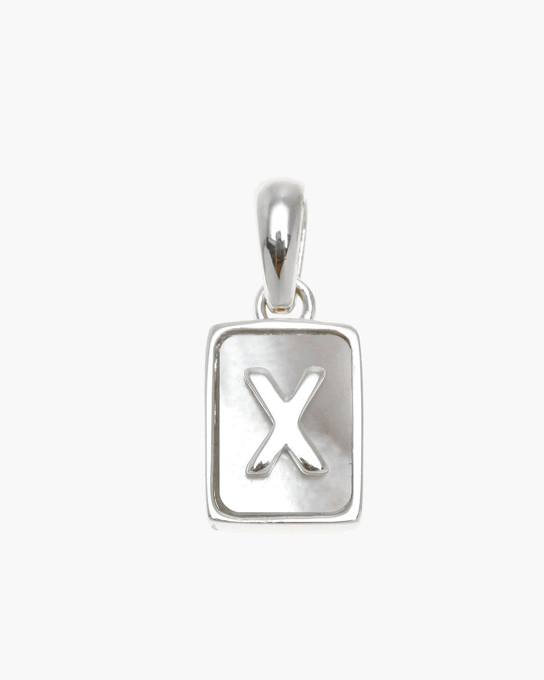 Love Letter Pearl Pendant Silver