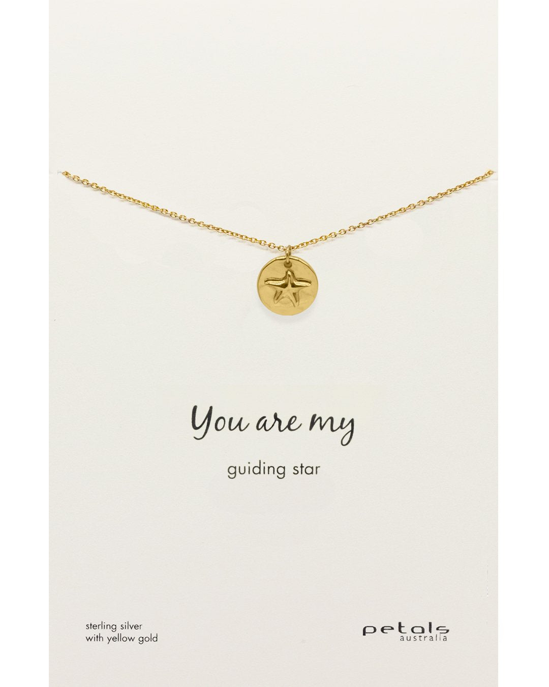 Gold- Holiday Starfish Nkl