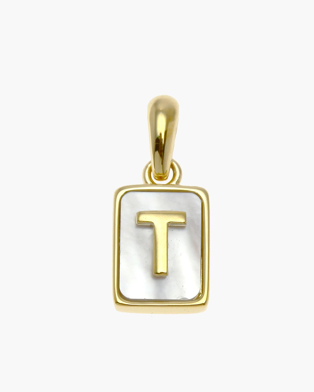 Love Letter Pearl Pendant Gold