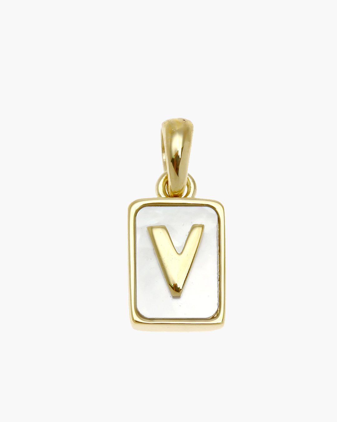 Love Letter Pearl Pendant Gold