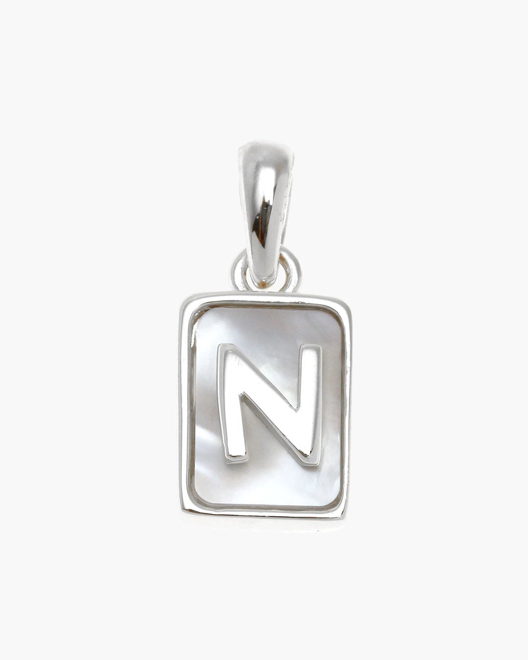 Love Letter Pearl Pendant Silver