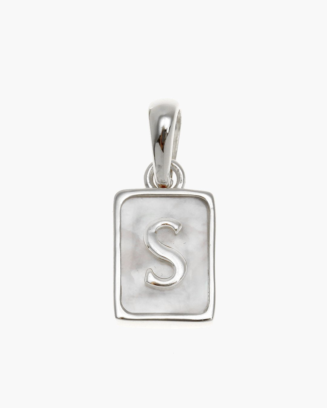 Love Letter Pearl Pendant Silver