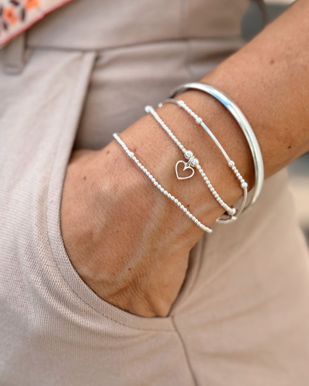 Devoted Heart Bracelet