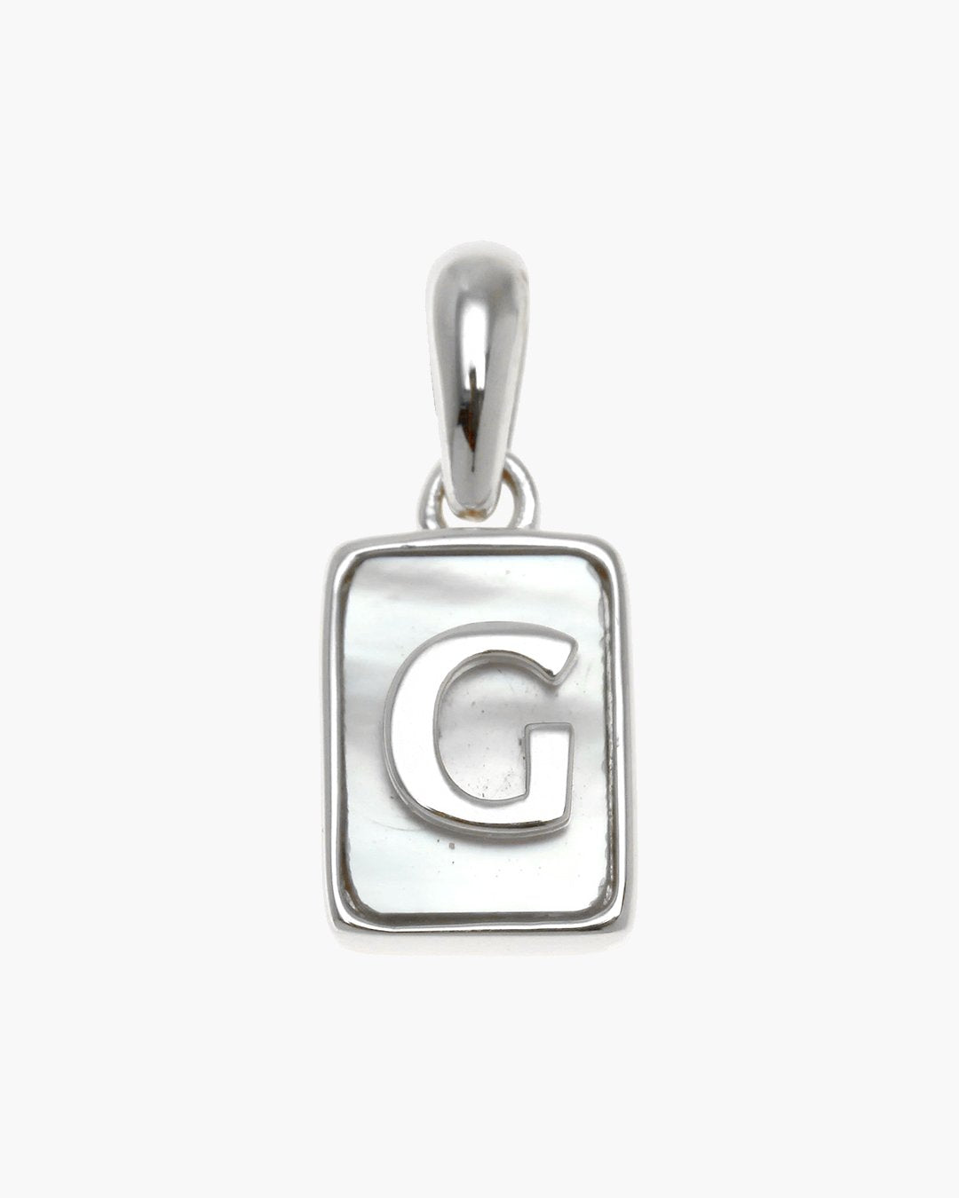 Love Letter Pearl Pendant Silver