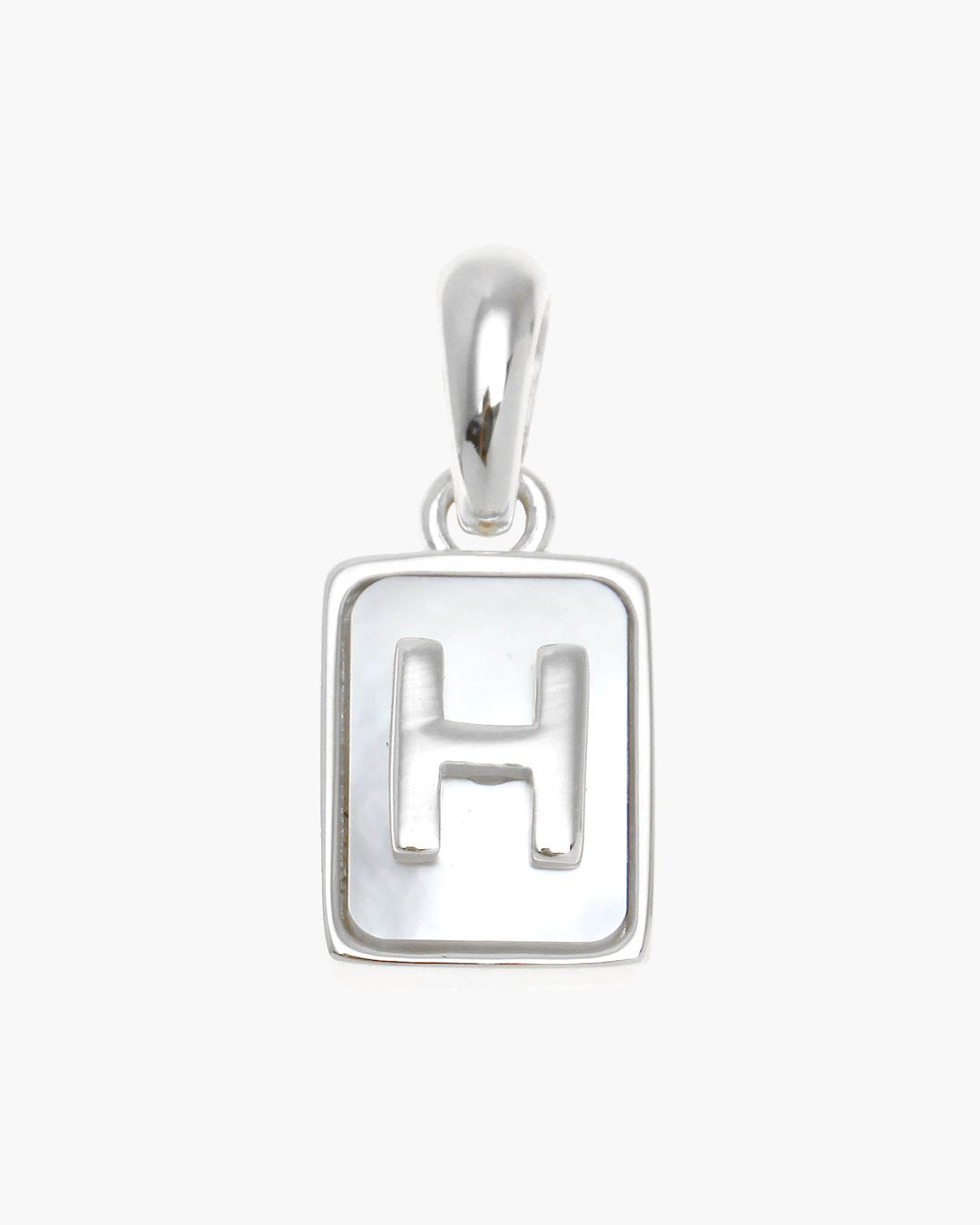 Love Letter Pearl Pendant Silver