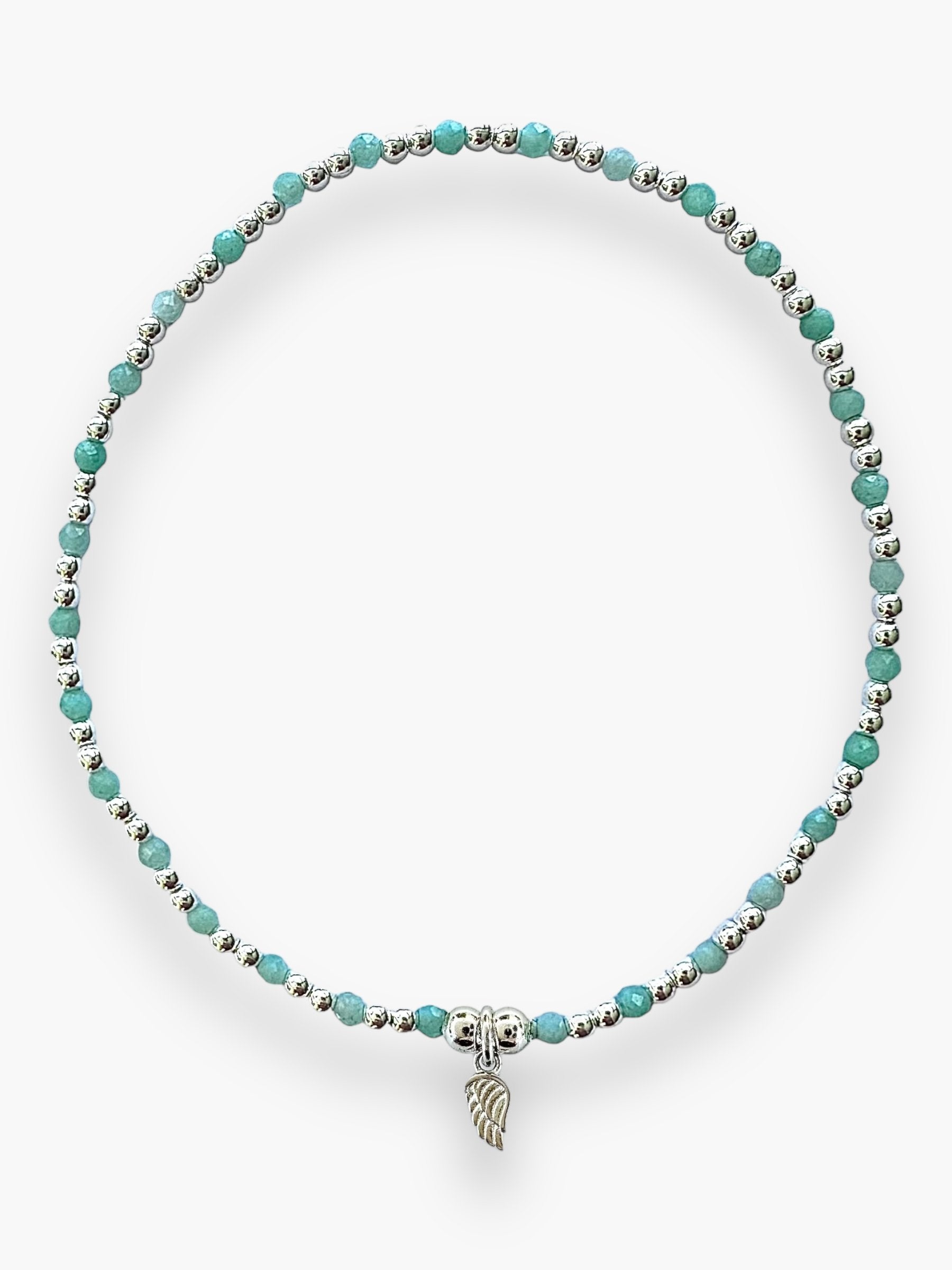 Amazonite- SS Angel Wing Blt