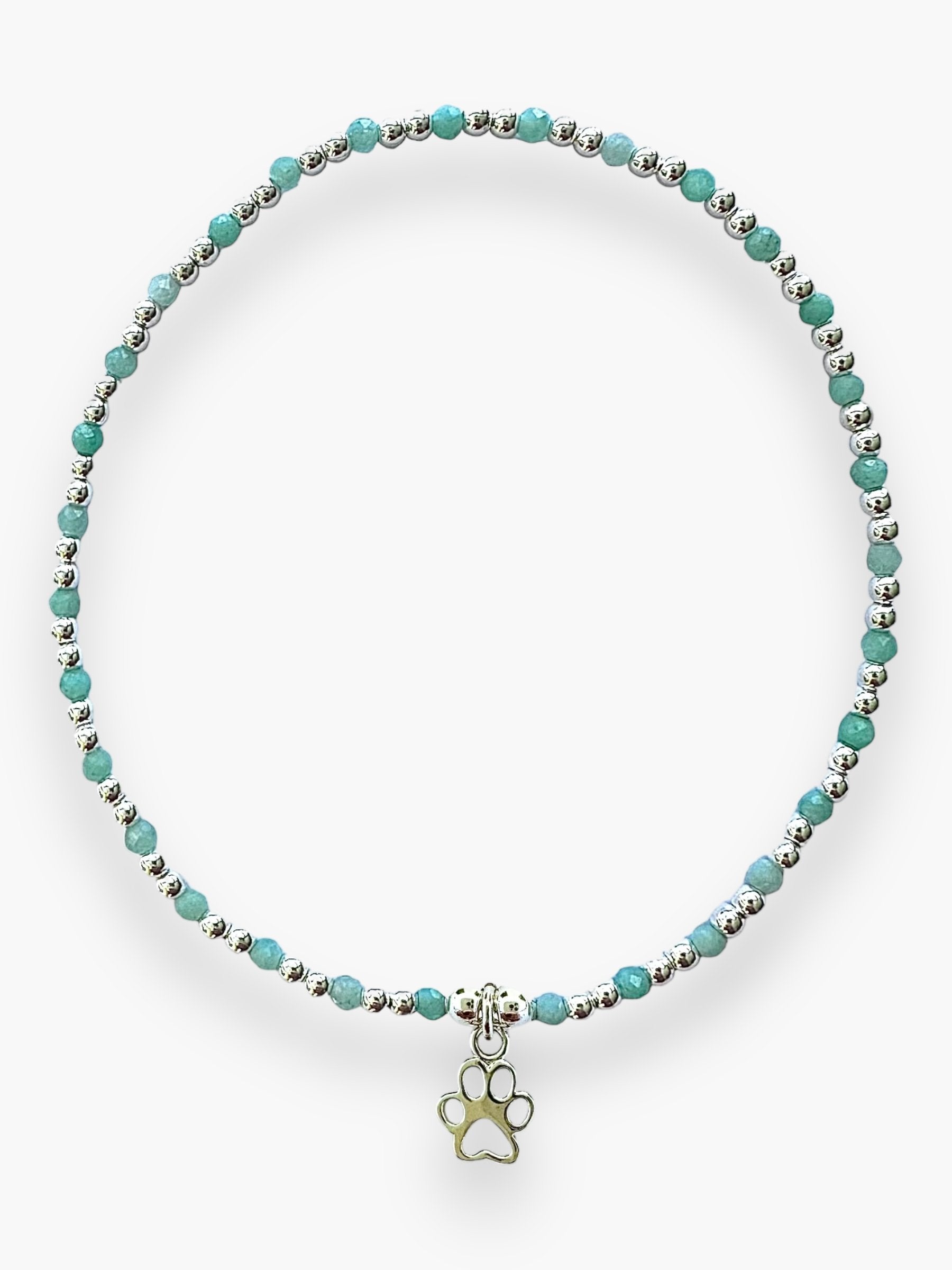 Amazonite- SS Dog Paw Blt
