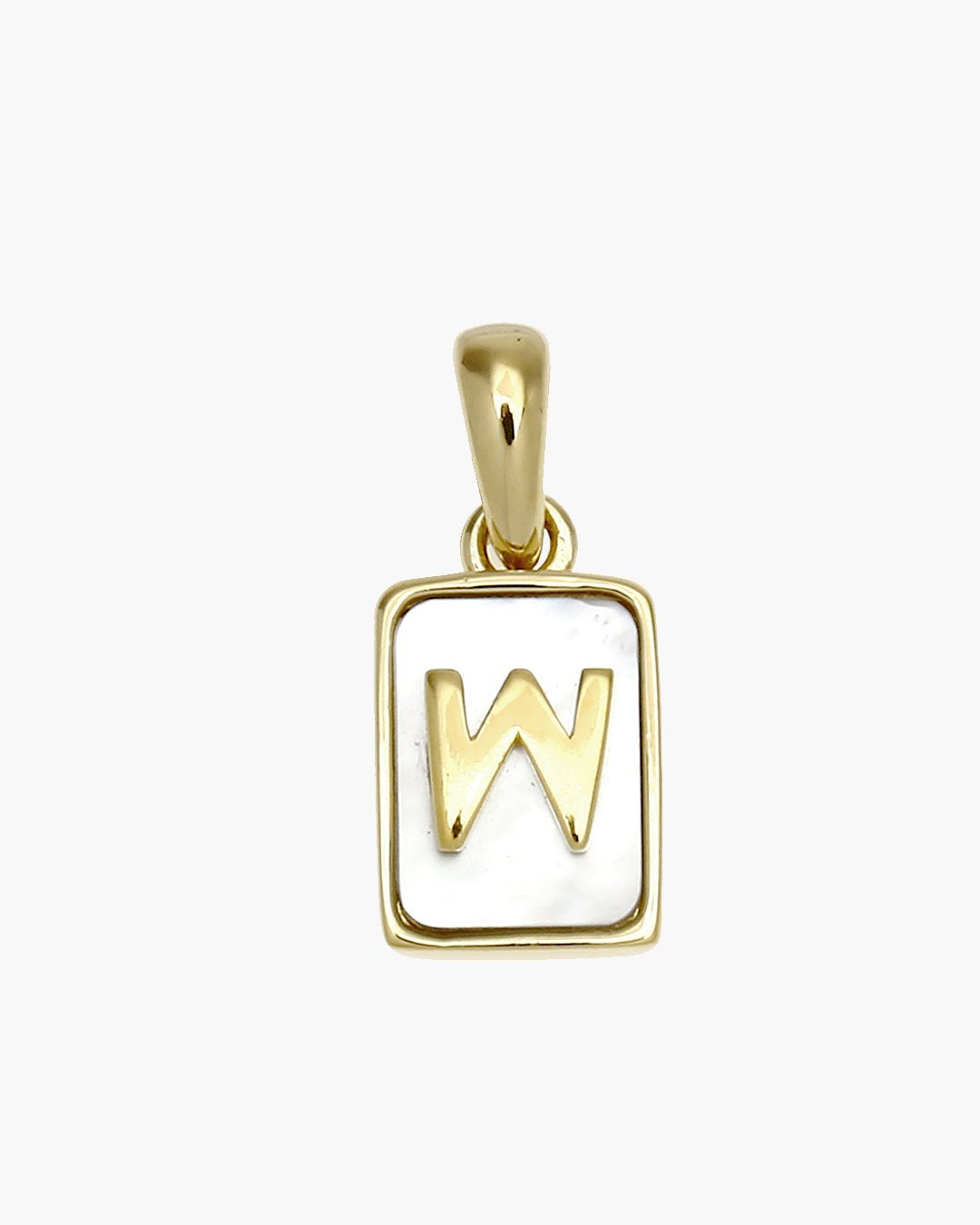 Love Letter Pearl Pendant Gold