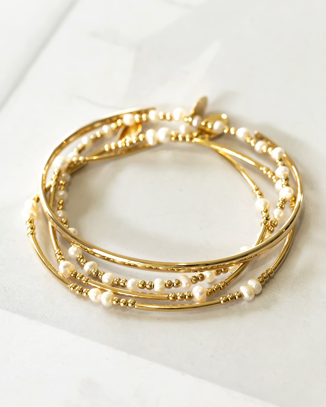 Gold Pearl Stack