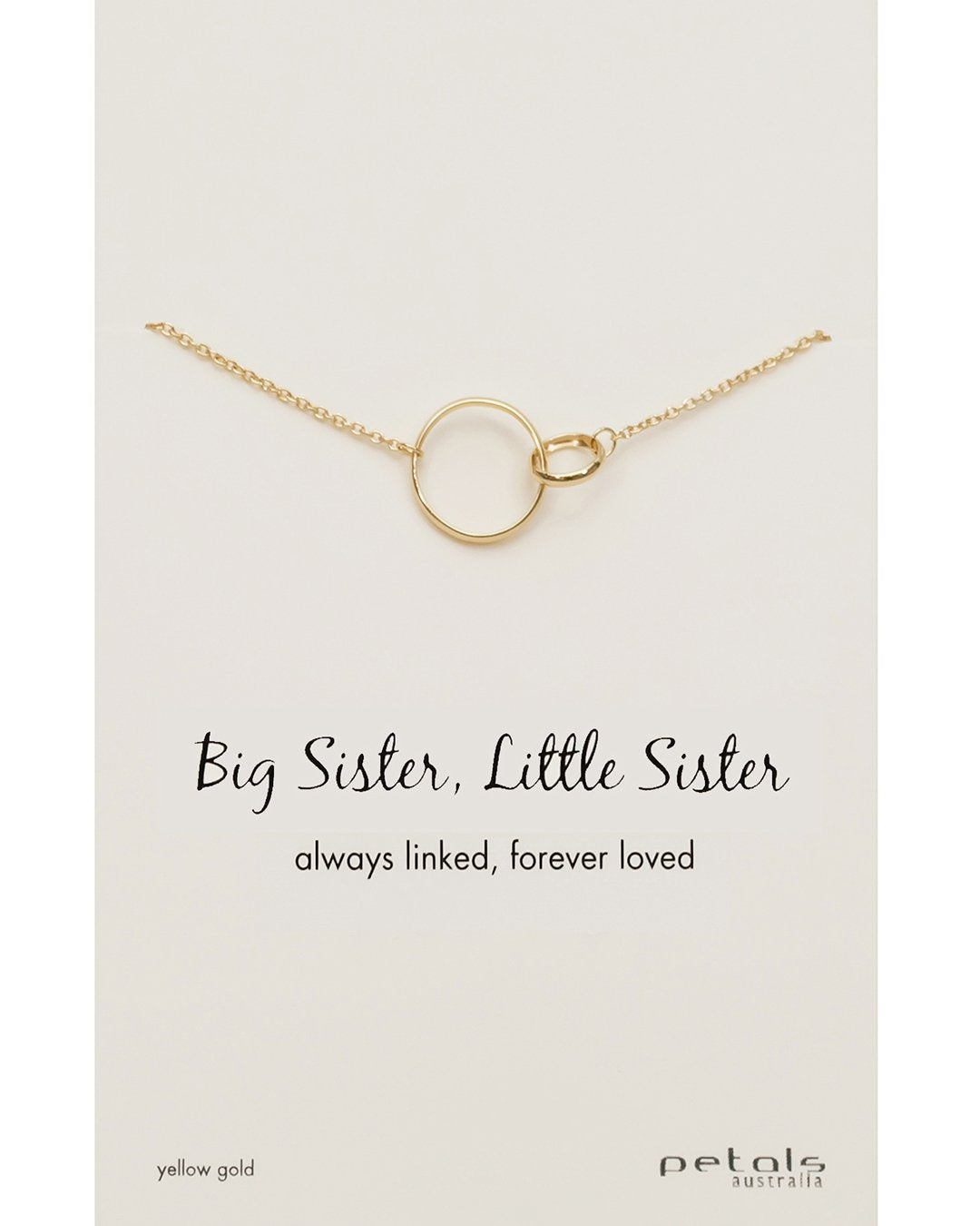 KUIYAI Sister Necklace for 2 Big Sister Little Sister Heart Pendant Necklace  (2 sis necklace set silver) | Amazon.com