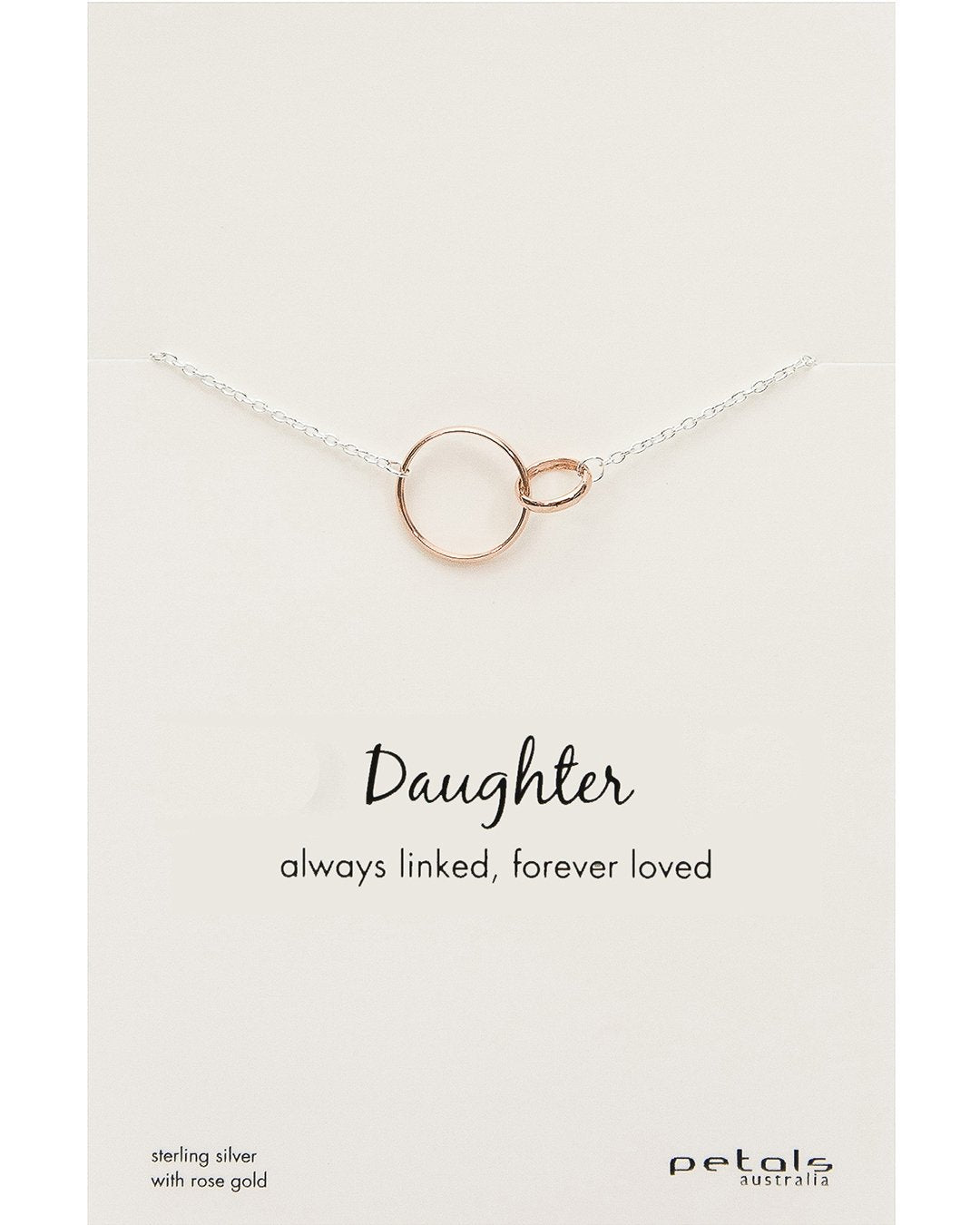 Buy Rose Gold Plated Mother and Daughter Necklace Set by Philip Jones  Online in India - Etsy