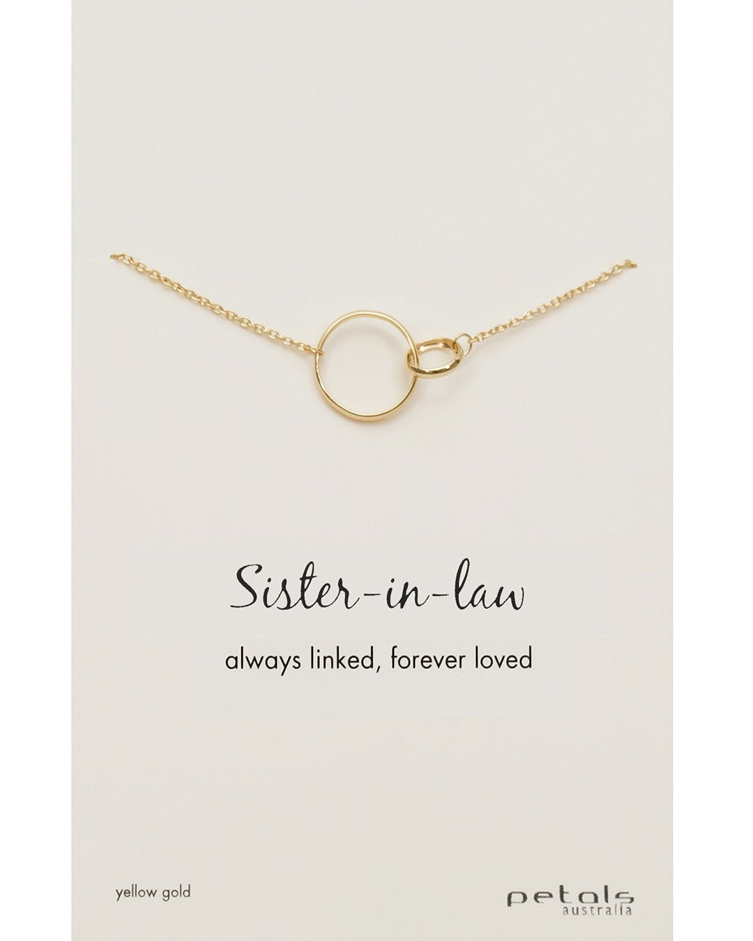 Sister-In-Law Necklace